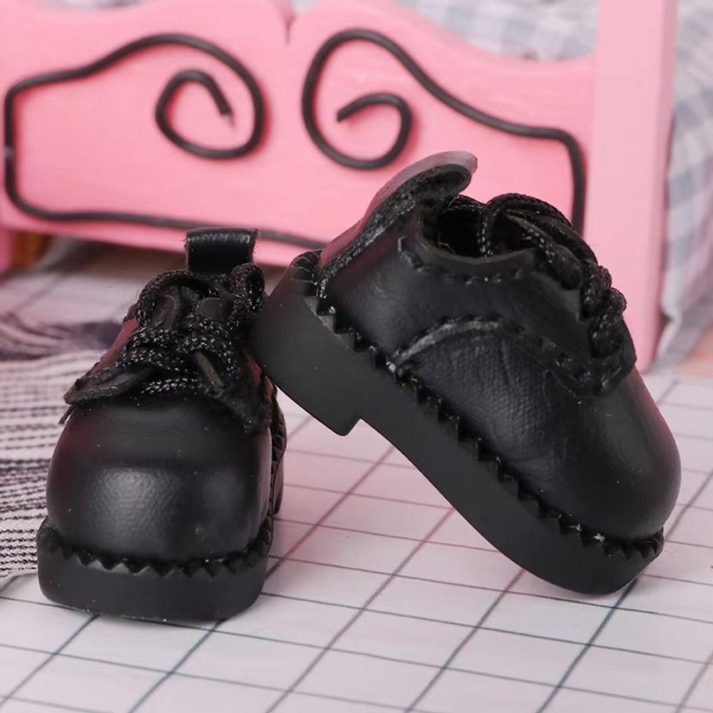 Dress Up Obitsu11 Shoes Pretend Play Cowhide Dolls Shoes Fashion Doll Leather Boots  YMY GSC