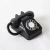 1/12 Dollhouse Miniature Plastic Telephone Classic Furniture Decor Kids Pretend Play House Toy Gift Accessories