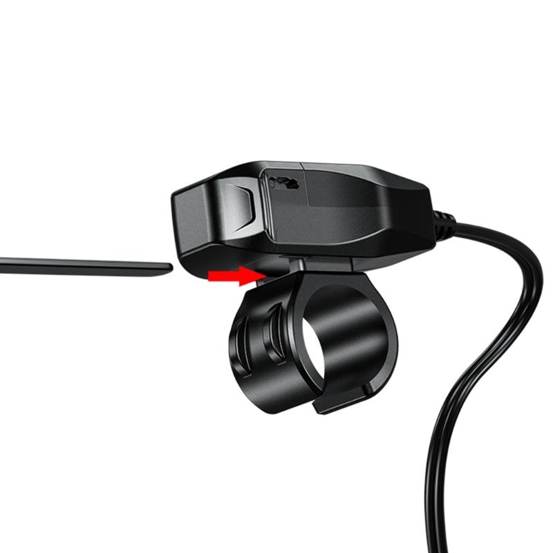 Motorcycle Type-C Port SAE To USB-C Adapter DC9-24V Fast-Charging Adapter Power Outlet for Cellphone Tablets