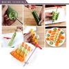 Manual Spiral Spiral Slicer Plastic PP + Wire Potato Carrot Cucumber Vegetable Spiral Knife Creative Dish Carving Tool