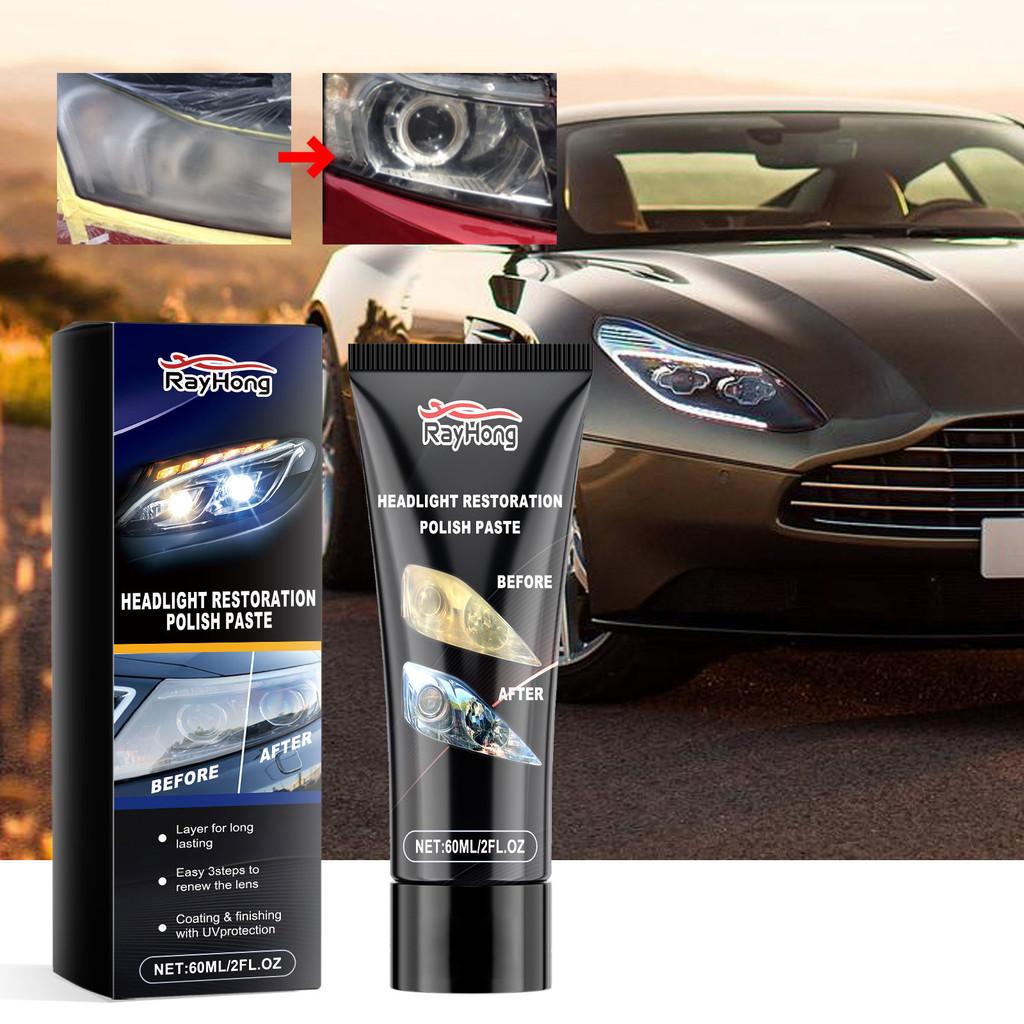 Rayhong Headlight Maintenance Cream Efficient Scratch Repair And Polishing For Automotive Use 60ml