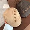 Unisex Cotton Beret With Sun Protection And Adjustable Fit For Spring And Autumn Wear