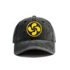 Lauburu Baseball Caps Distressed Hats Dad Cap Men Women Retro Outdoor Adjustable Hats Casual Versatile Protection