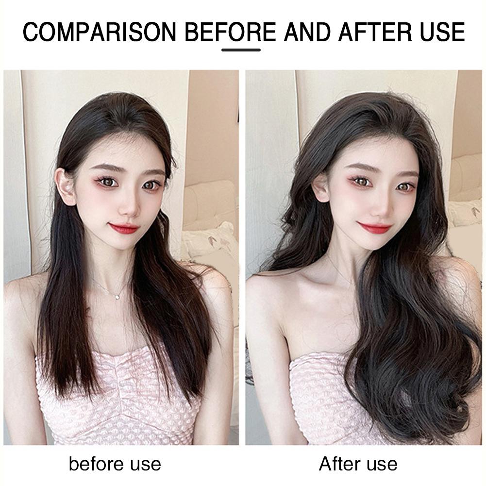 45/60cm Synthetic Curly Wig Piece U-Shape Natural Fluffy Large Wavy Curly Hair Wig With Clip Wedding Party Costume Wig Props