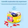 Wooden Sweeping Robot Hand Assembled Children Puzzle Toy Set For Physics Experiments Home Learning