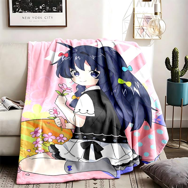 Honkai Impact 3rd Theme Blanket Suitable For The Sofa Camping And Travel Made Of Soft Flannel Material An Ideal Gift For Occasions Such As Birthday