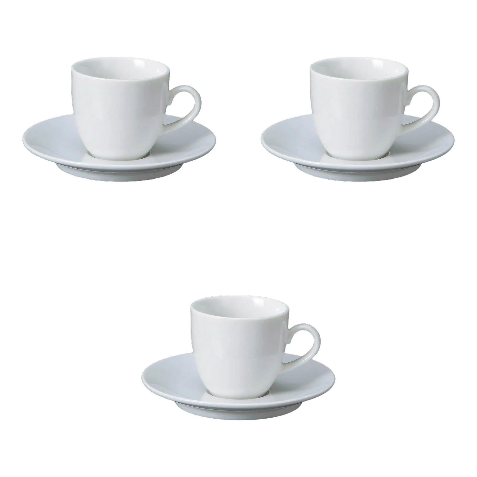 

Set of 3 Pearl Coffee Cups and Saucers x Saucer x 2 Cups and Saucers Setomonohonpo [7.2 6.8 cm, 14.8 cm, 170cc]