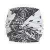 European Floral Cashew Sports Headband: Women's Elastic, Sweat-Absorbent, Yoga, Fitness & Hip Hop Headscarf
