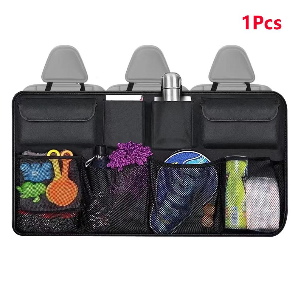 8 Pockets Oxford Car Trunk Storage Bag Adjustable Organizer Universal Large Capacity Hanging Storage Bag for SUV Jeep Van Car Accessories