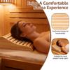 2Pcs Sauna Headrest Wood Neck Pillow Ergonomic Design Infrared Sauna Headrest Comfortable Headrest Support Sauna Accessories