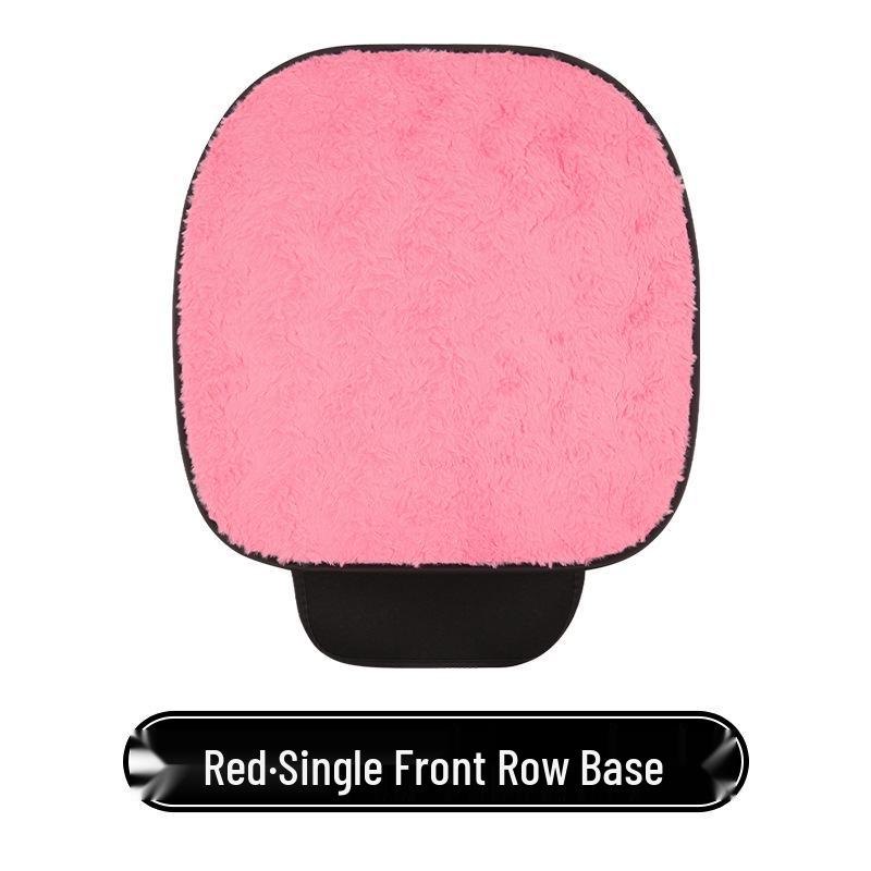Coussin de siège d'hiver en peluche noire à grands yeux pour Changan CS35, CS55PLUS, CS75