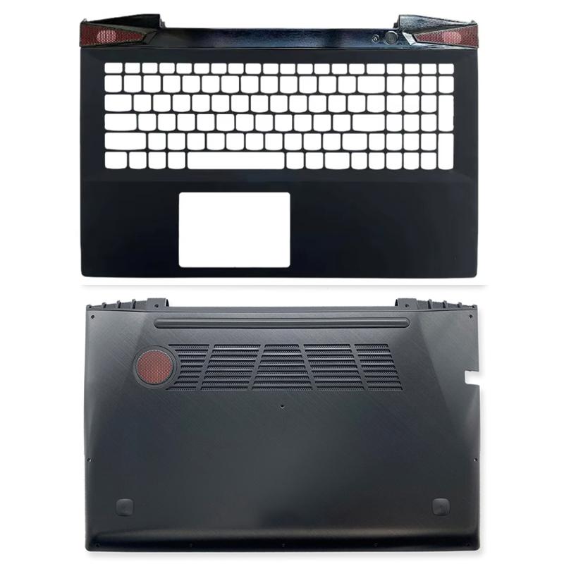 Laptop case For Lenovo Y50 Y50-70 Y50-80 Top cover Screen frame palm rest bottom shell Hinge Network cable port cover bezel