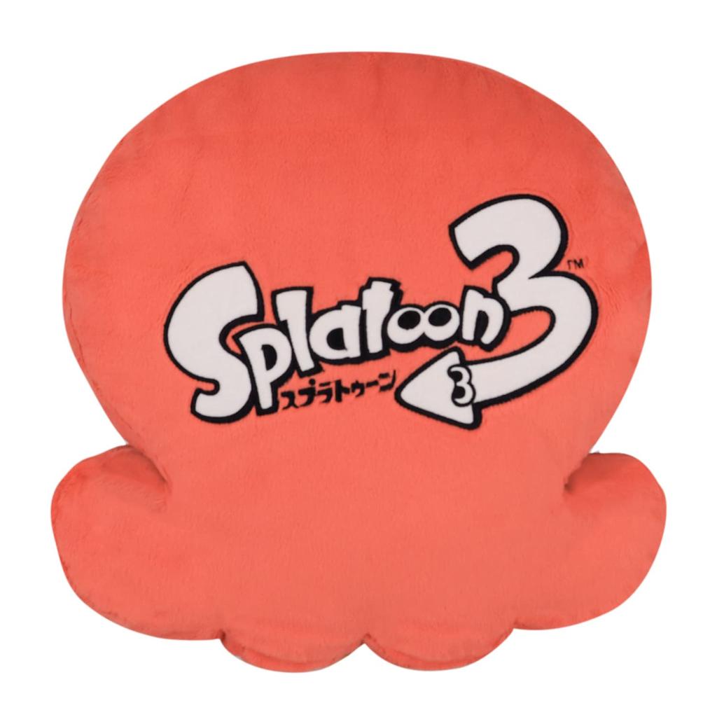 Boeki Splatoon 3 ALL STAR COLLECTION Cushion Octopus W33 x D11 x H34cm Cushion San-Ei (Red)