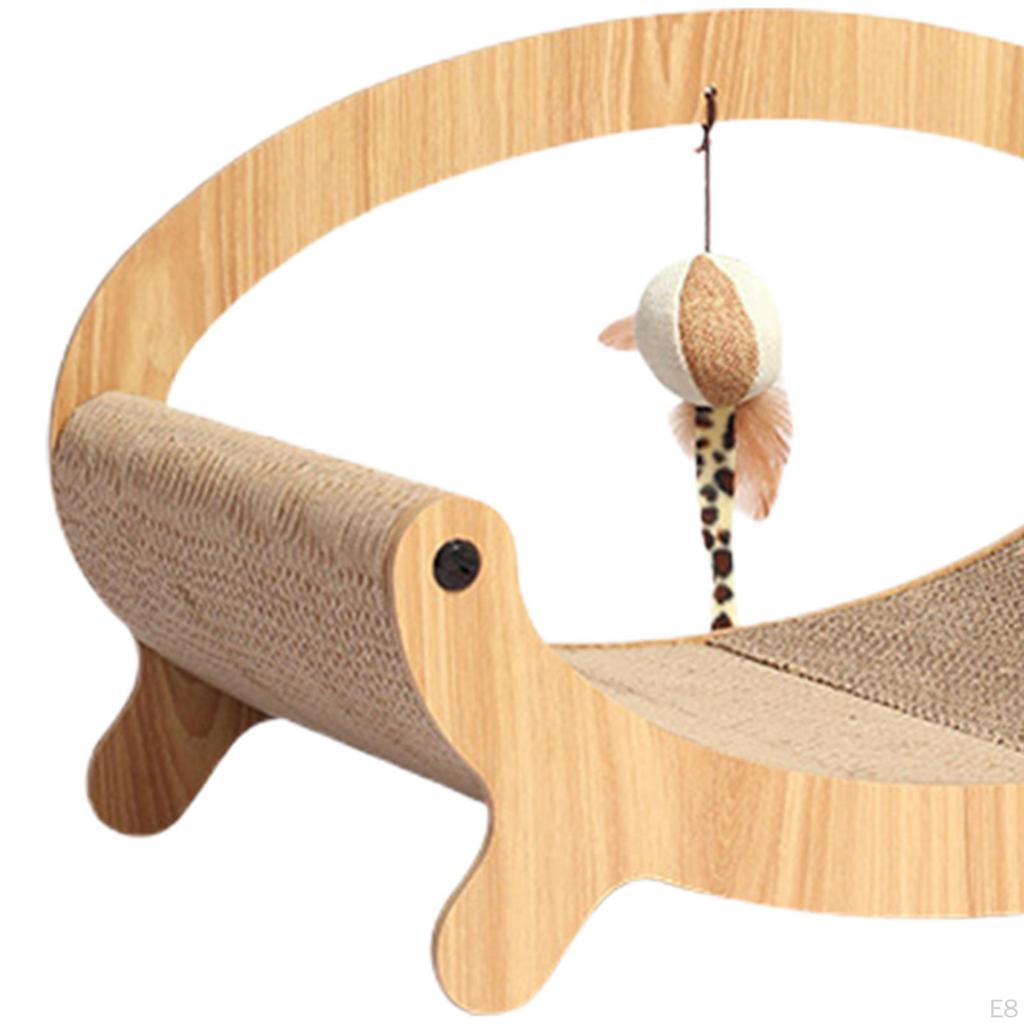 Cat Scratcher Sofa Pad Interactive Play Set for Feline Entertainment