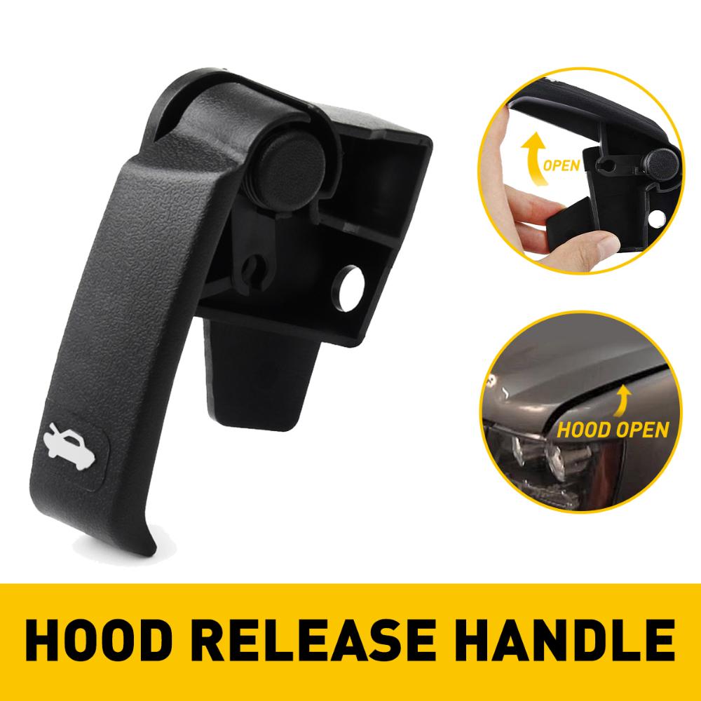 

Hood Release Handle for Chevrolet Silverado 1500 2500 3500 GMC Sierra Suburban 1500 2500 Tahoe GMC Sierra C3 Yukon XL 15741109 чёрный