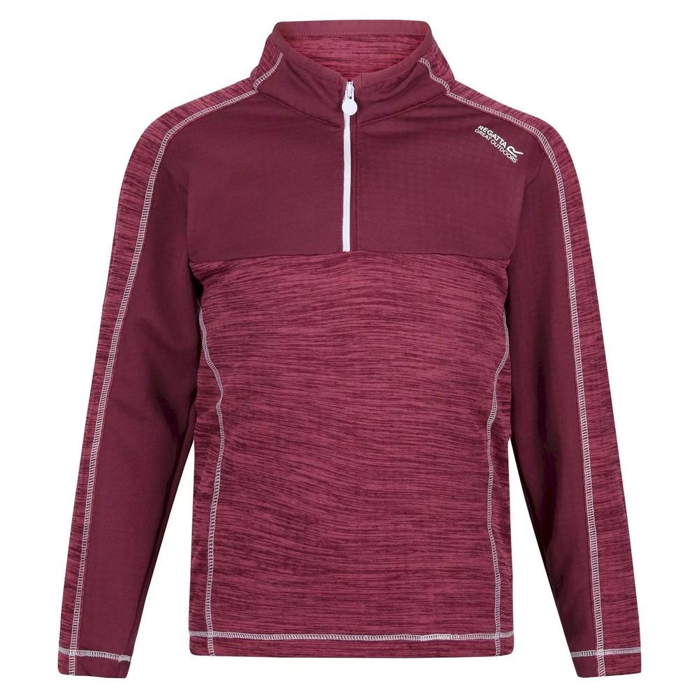 Regatta Childrens/Kids Hewley Recycled Half Zip Fleece Top