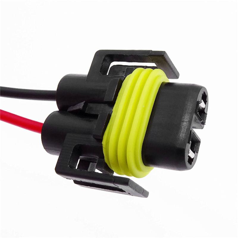 1 stück für H8 H11 Sockeldraht 9005 HB3 9006 HB4 Autoscheinwerfer-Verdrahtung Lampenkabelbaum Nebelscheinwerfer-Birnensockelhalterung Adapter Zubehör