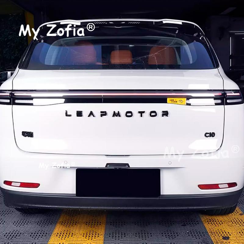 For Leapmotor C10 2024 2025 Car Logo Car Exterior Decoration Front Cover Car Logo Car Rear Logo Decorative Stickers Accessories