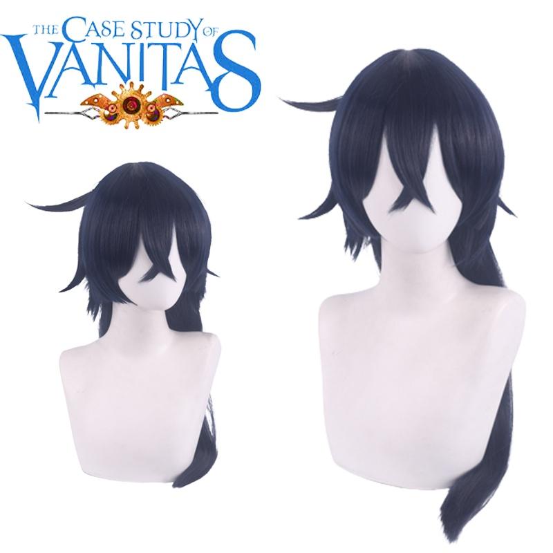 Vanitas Cosplay Wig In Blue-black The Ultimate Choice For Anime Fans