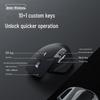 Rapoo MT760NL Starflash Triple Mode Ergonomic Silent Wireless Mouse