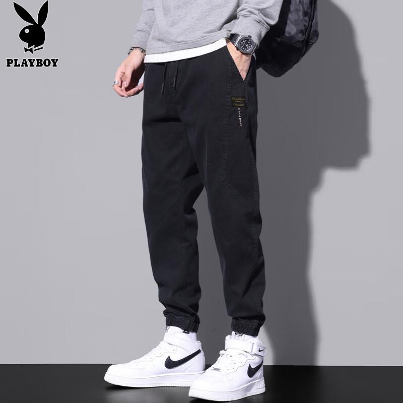 

PLAYBOY Men s Loose Fit Jogger Cargo Pants 3XL