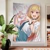 Buntes Anzieh-Darling Anime-Wandteppich, Günstige Hippie-Wanddekoration Mit Bohemian-Mandala Für Wohnzimmer Schlafzimmer