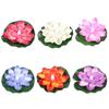 Funny Lotus Pool Lamp Waterproof Decorative River Lantern Electronic Blessing Water Lily Candle Light LED Colorful Lotus Lantern