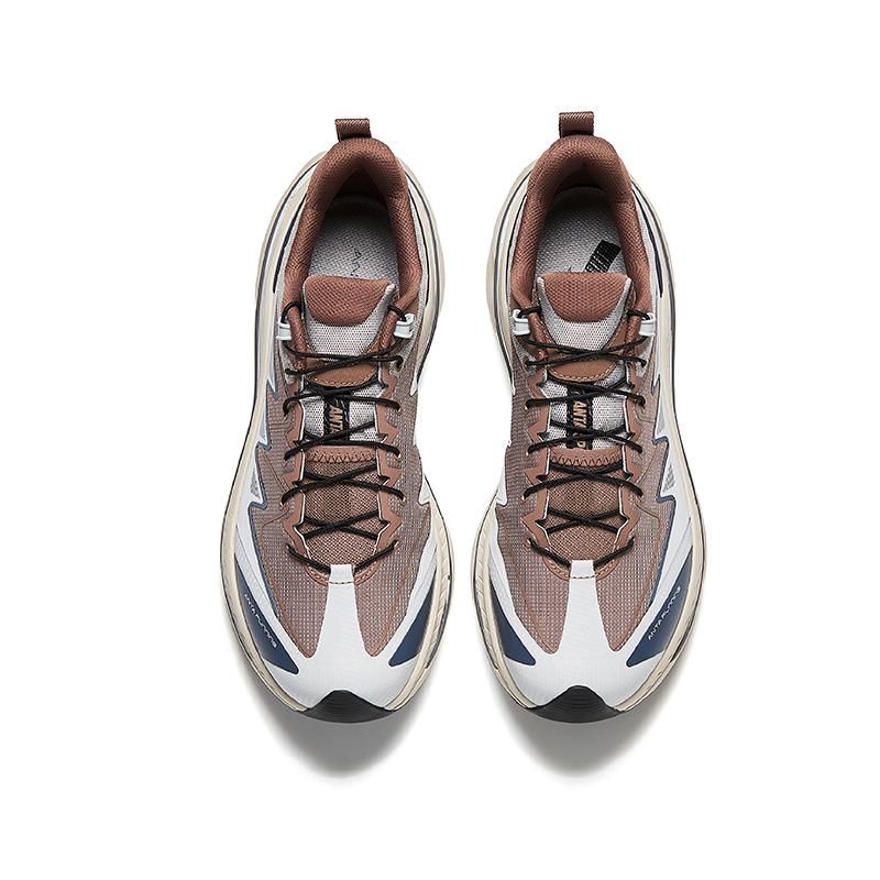 Anta Explore Pro Fashion Versatile Comfortable Fabric Shock Absorption Wear-Resistant Low-Top Casual Running Shoes Men Sneaker 912535598-1