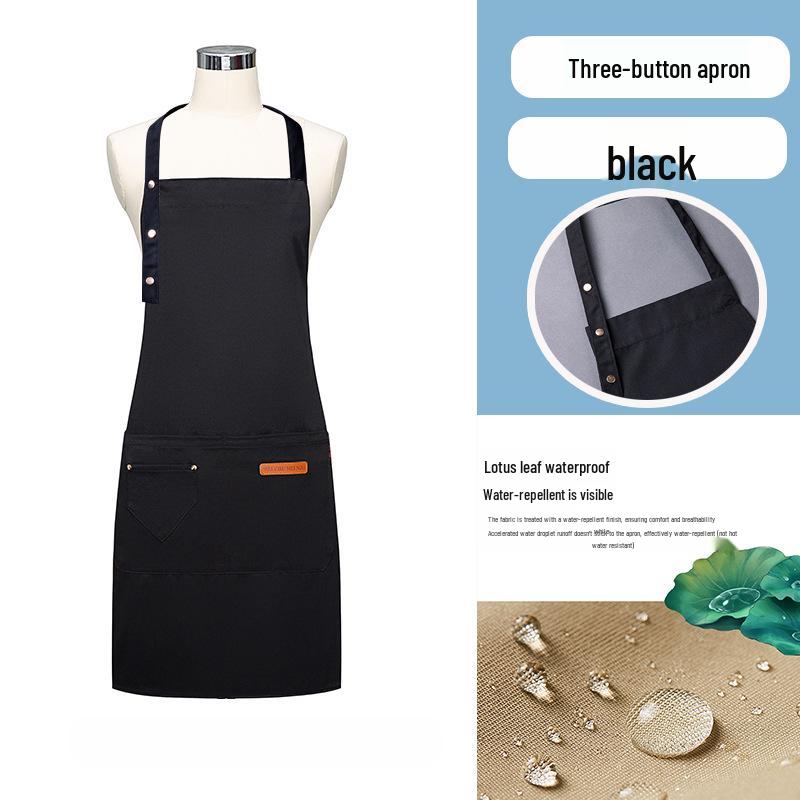 Custom Printed Waterproof Oilproof Apron for Winery & Real Estate Promotion