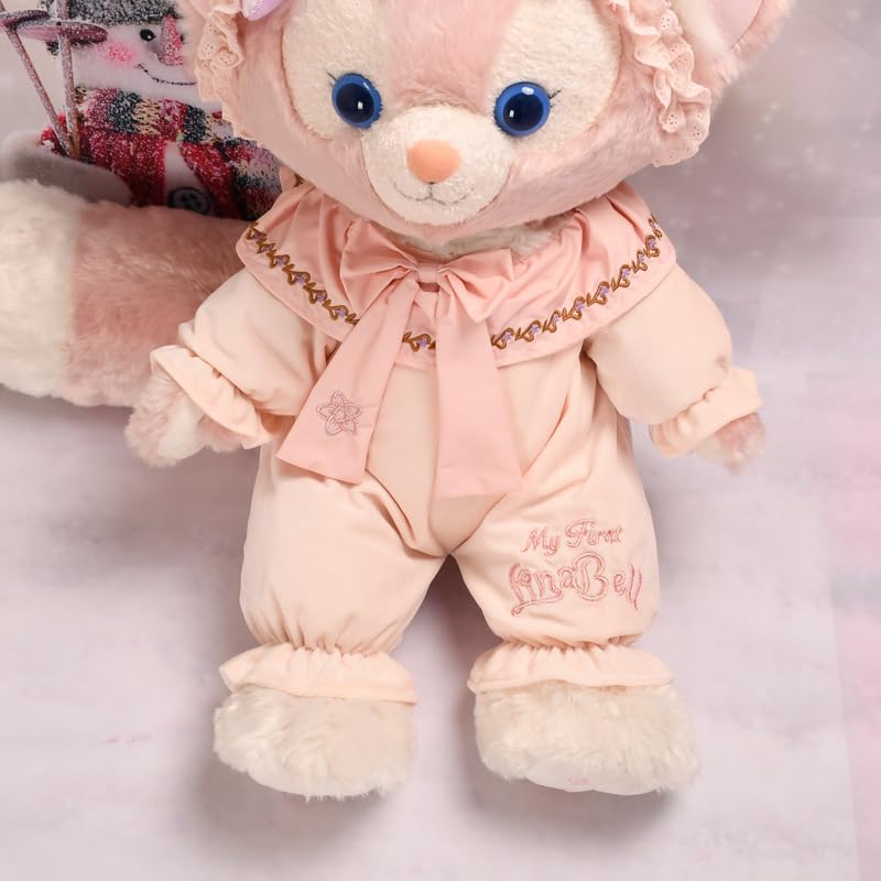 Linabelle Plush Clothes, Dress-Up Costume, Body Not Included, Sizes S and M, Cute Plush Clothes, Special Cute, Pink (S) [Used]