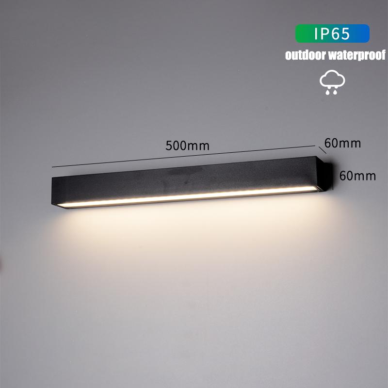 Modern LED Outdoor Wall Lamp Gallery Light Waterproof IP65 Up And Down Light Aluminum Home Lighting Aisle Corridor Wall Light