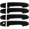 OCPTY 4PCS Door Handle Covers for 2012-2017 for Toyota Camry Exterior Driver Side & Passenger Side Car Door Handle Covers Trim Kit Black