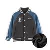 Brand Export Original 2026 Autumn and Winter New Children's Baseball Jacket, Unisex Sweatshirt with Fleece Lining for Older Children