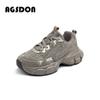 Augustine platform dad shoes women's 2025 new autumn and winter muffin platform casual sports shoes lightweight running shoes