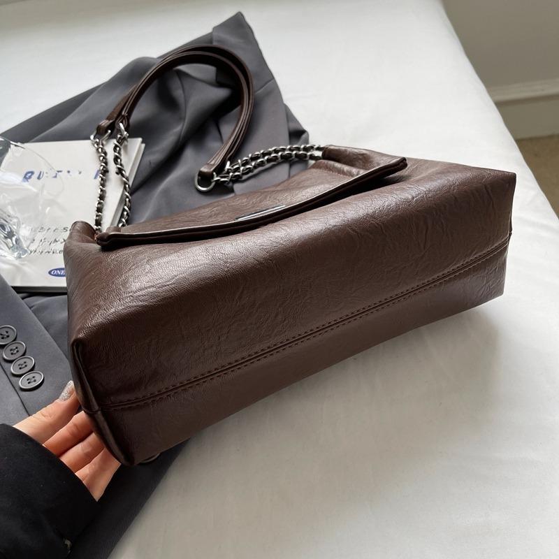 High Quality Women Pu Leather Chains Shoulder Bag Fashion Designer Ladies Messenger Bags New Luxury Female Large Capacity Crossbody Bag