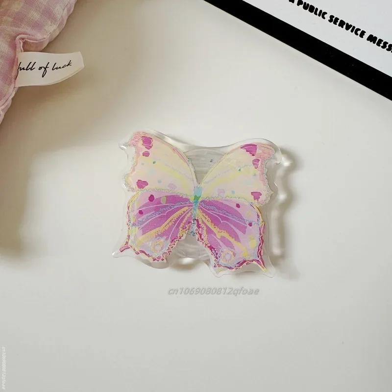 

Милий метелик тримач для телефону Tok Griptok Кільце-тримач для iPhone 15 Універсальні аксесуари Чарівний бантик Підставка для телефону Розетка-кронштейн