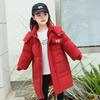 Daunenjacke für Kinder, Mittellang, Modisch, Baumwolljacke für Jungen, Winter Dick Warm Mädchenmantel
