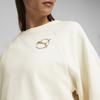 Puma Better Sportswear FW25 Crew Neck Pullover Knit Long Sleeve Sweatshirt Women sweatshirt 686388-99