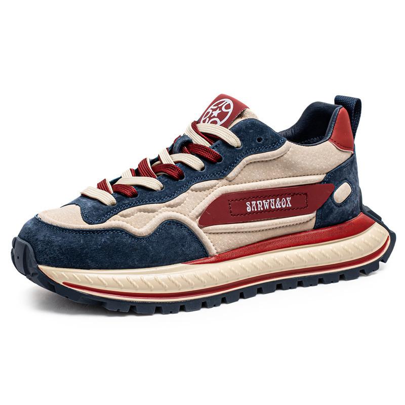 

Contrasting color dad shoes men s spring and autumn new youth platform sports shoes men s trend jogging casual shoes men s shoes 44