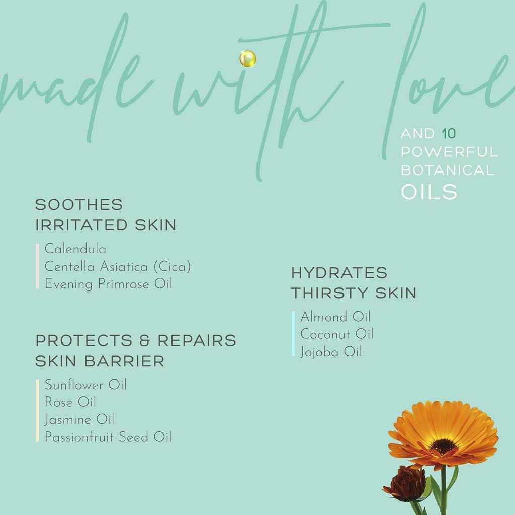ORIMII Belly Oil For Stretch Marks Removal 100ml | Pregnancy Safe Belly Treatment Elixir With 10 Botanical Oils