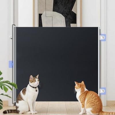 Flexible Retractable Gate for Home Safety Lightweight Scratch Resistant