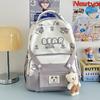 Schoolbag Junior High School Student Backpack Female Japanese Cute Bear Campus Large Capacity School Bag Girl Versatile Casual Backpack