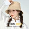 Summer Embroidery Letter Pattern Bucket Hat Fashion Girls Outdoor Sun Beach Fisherman Cap Classic Girly Casual Bob Panama Hat