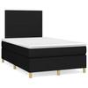 VidaXL Slatted Bed Base with Mattress and LED, Upholstered Bed, Double Bed, Adult Bedroom Interior Bed, 3270234