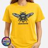 Manchester Werkbij T-shirt Industriële Stadsgezicht Grafisch T-shirt Cadeau Unisex S-2XL
