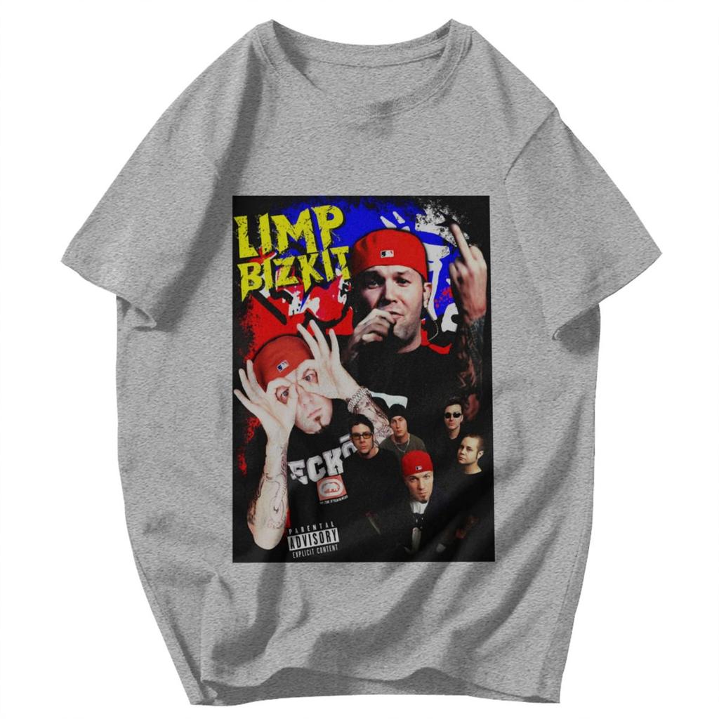 Men T Shirt 2025 Limp Bizkit Band Trending Gifts Y2K Graphic Crewneck Unisex Tops T Shirts