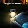 6 Pcs Waterproof LED Solar Warm Lights Pool Accessories for Swimming Pools