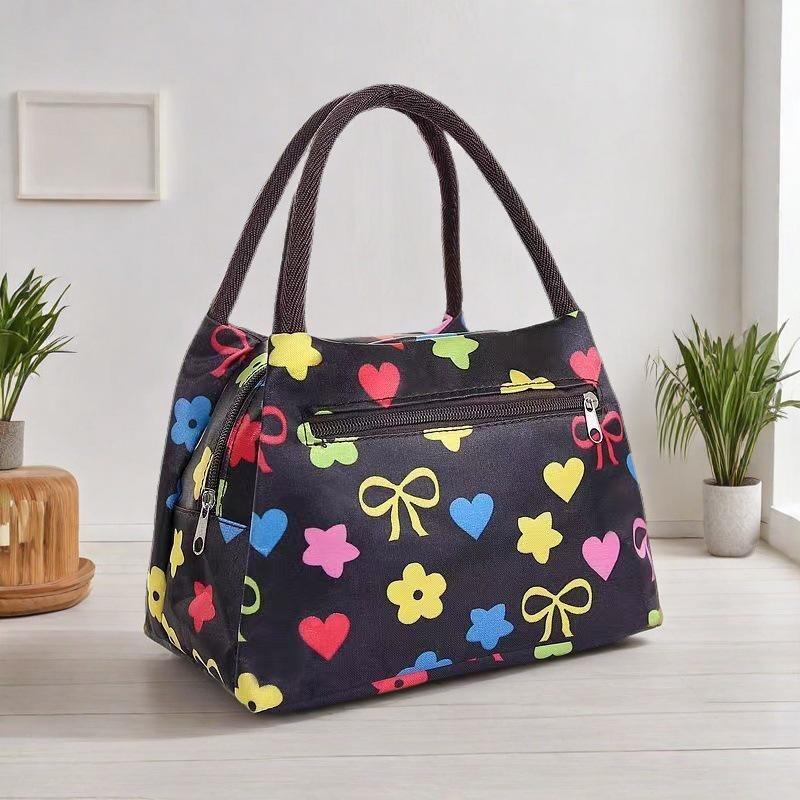 Wasserdichte kleine Handtasche aus Oxford-Stoff für Frauen mittleren Alters und ältere Frauen