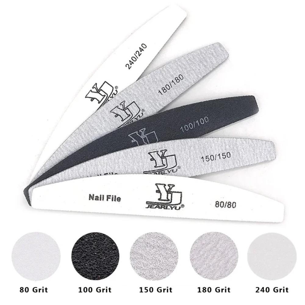 Double Sided Sandpaper Nail File Professional Nail Polish File Durable Manicure Tool  DIY Nails