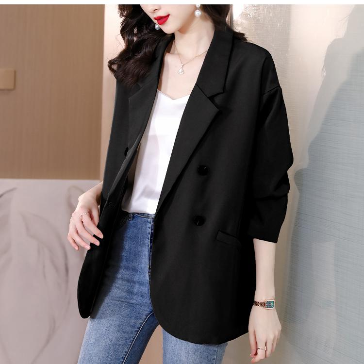 Female Spring and Fall Short Section British Style Design Sense of Niche Casual Net  Suit Plus Size